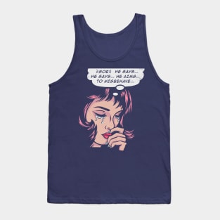 I Aim to Misbehave Tank Top